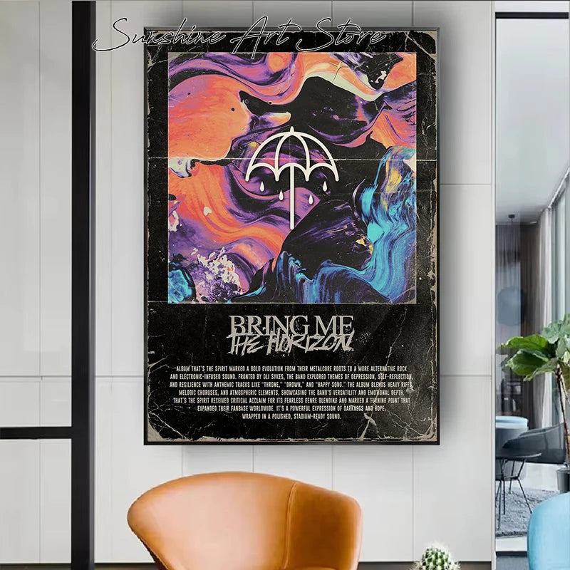 Retro Band Wall Art