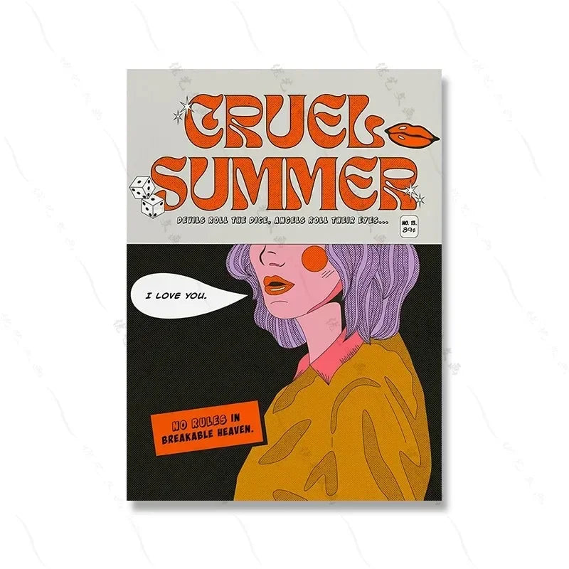 Taylor Swift Album Cover Poster