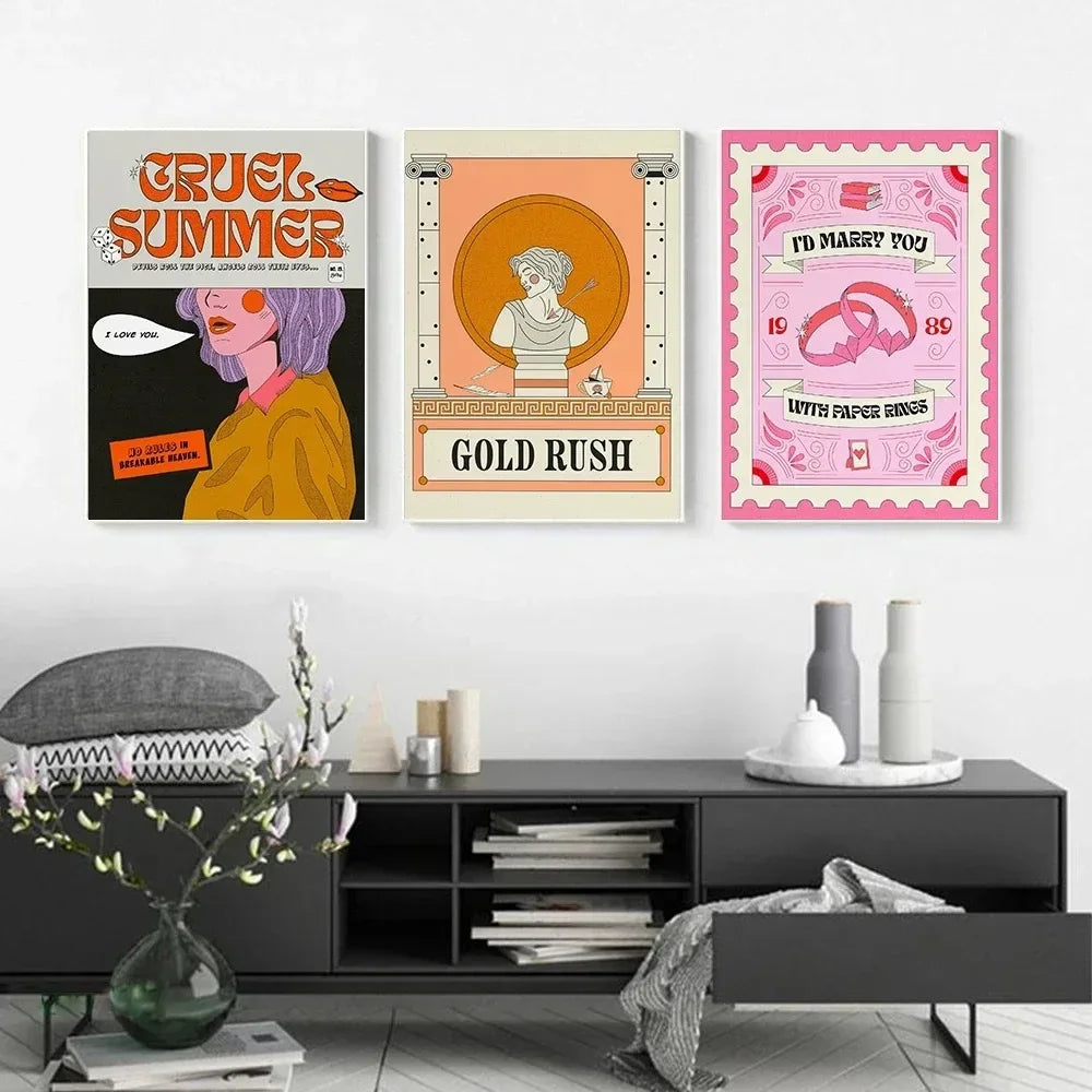 Taylor Swift Album Cover Poster